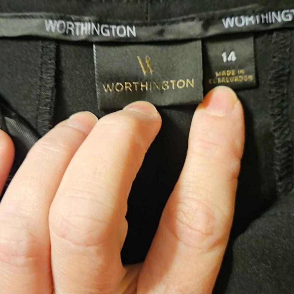 Worthington Black Women's Skirt with Branded Waistband